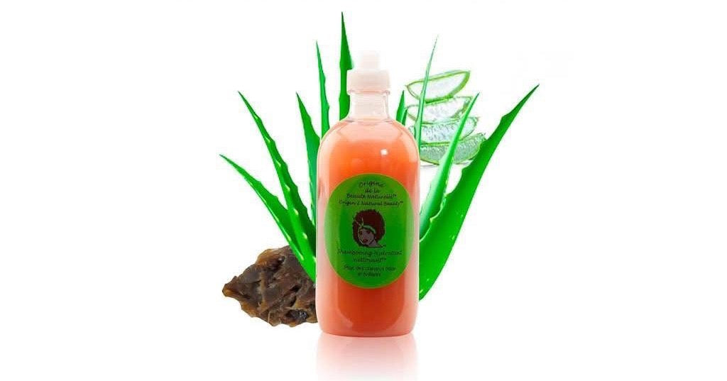 SHAMPOING HYDRATANT À  L'ALOE VERA ET AU SAVON NOIR