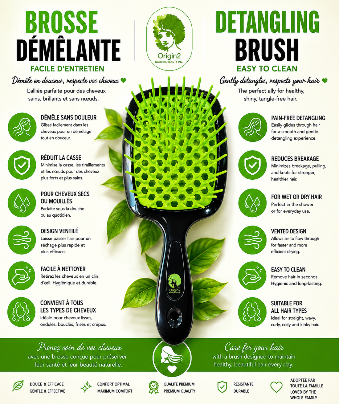 BROSSE DÉMÉLANTE